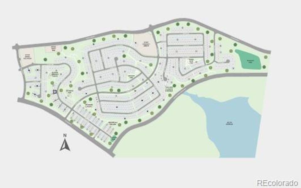 9185 Violet Way - Community Site Map