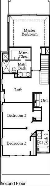 2nd Floor diagram