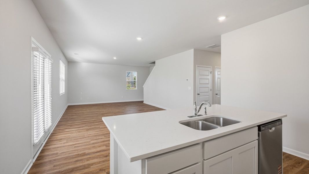 Furnished interior view inside a new home in The Reserve at Calcutta, Stockbridge (Image 7).