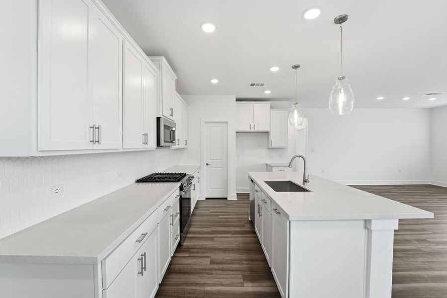 Furnished interior view inside a new home in Lisso 50s, Pflugerville (Image 6).