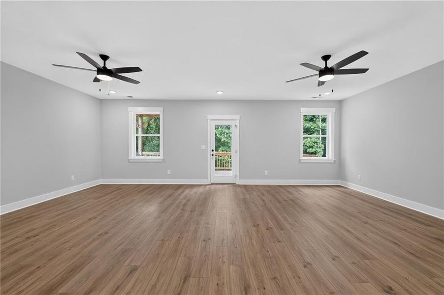 Spacious, unfurnished interior of a new home in Arbor West, Dawsonville (Image 38).