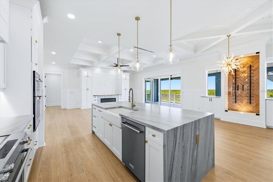 Furnished interior view inside a new home in , Placida (Image 9).
