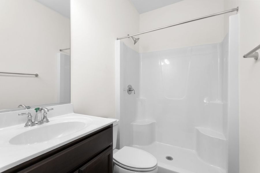 Representative furnished interior of a home built from the Fairfield by Keystone Homes NC in Royal Pines, Trinity (Image 18).