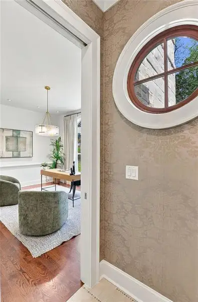 Furnished interior view inside a new home in , Sandy Springs (Image 41).