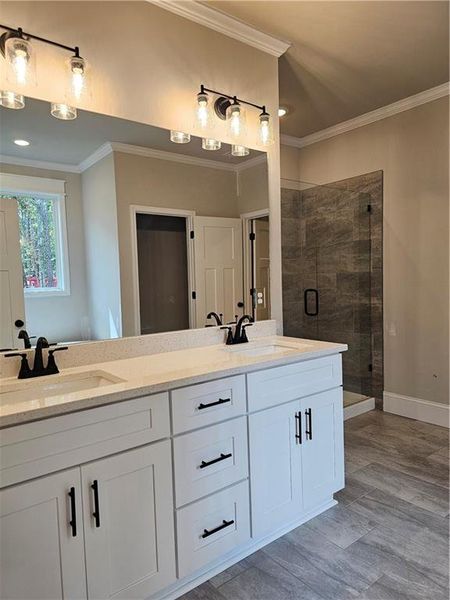 Furnished interior view inside a new home in , Douglasville (Image 13).