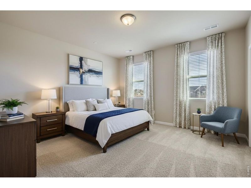 Furnished interior view inside a new home in , Fort Collins (Image 14).