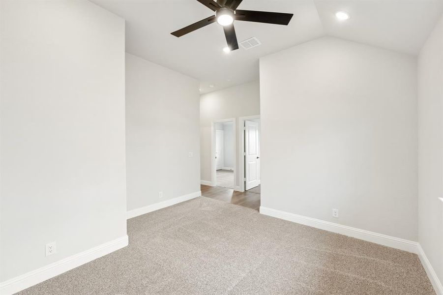 Spacious, unfurnished interior of a new home in Parks of Aledo, Aledo (Image 32). Spacious, unfurnished interior of a new home in Parks of Aledo, Aledo (Image 32).