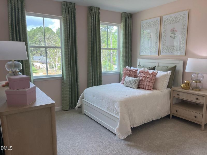 Furnished interior view inside a new home in Sage on North Main, Wake Forest (Image 29).