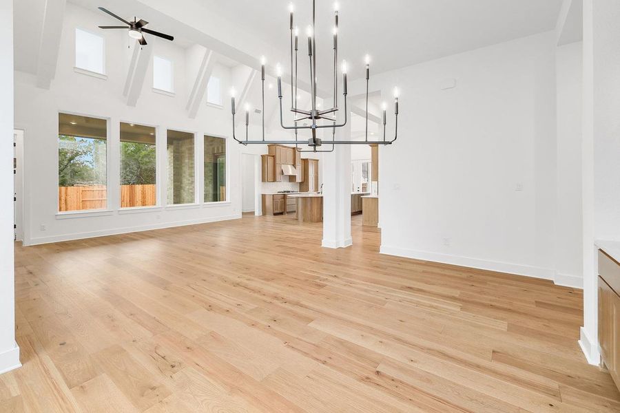 Spacious, unfurnished interior of a new home in Parkside On The River, Georgetown (Image 23).