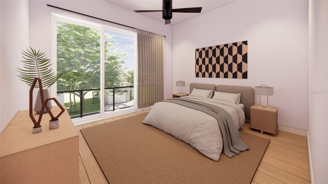 Furnished interior view inside a new home in , Tampa (Image 13). Furnished interior view inside a new home in , Tampa (Image 13).