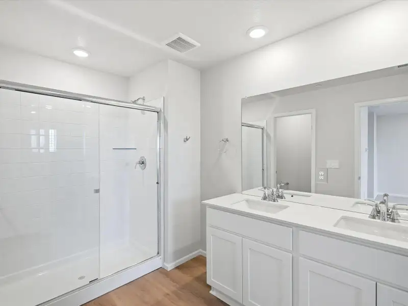 Furnished interior view inside a new home in Poudre Heights: The Meadow Collection, Windsor (Image 4).