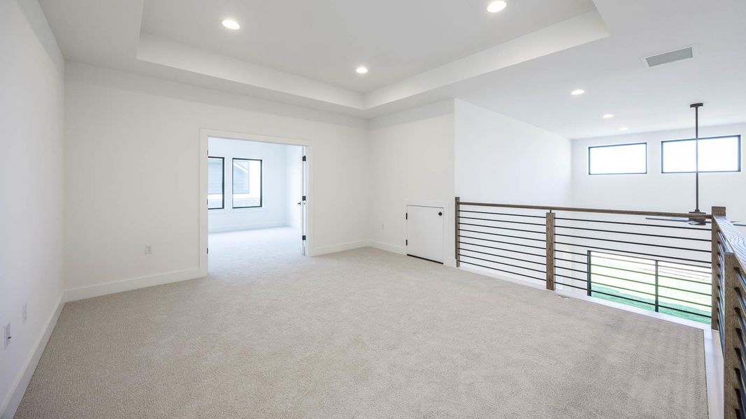 Spacious, unfurnished interior of a new home in Easton Park, Austin (Image 8).
