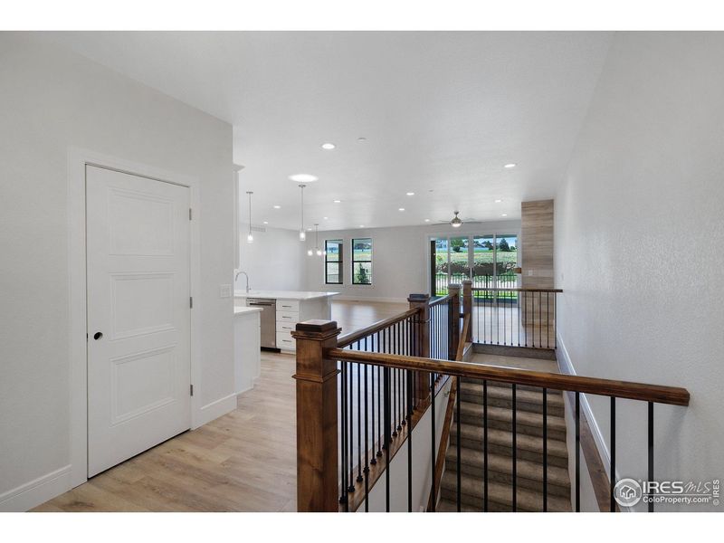 Furnished interior view inside a new home in Cottages at Kelly Farm, Greeley (Image 8).