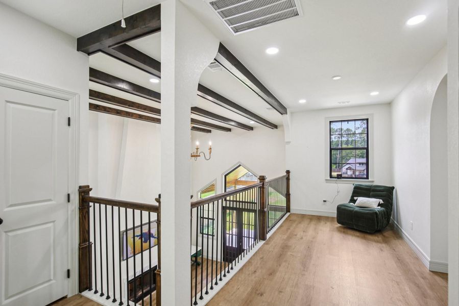 Furnished interior view inside a new home in , Willis (Image 7).