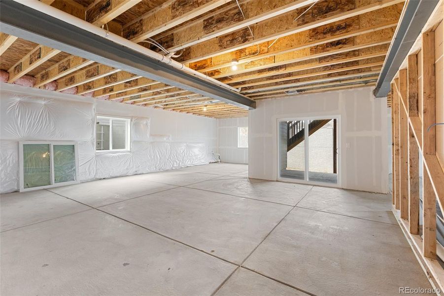 In-progress construction of a new home in The Manors Collection at Golden Overlook, Lakewood, CO (Image 30).