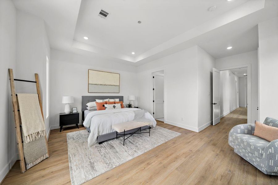 Furnished interior view inside a new home in , Houston (Image 17). Furnished interior view inside a new home in , Houston (Image 17).