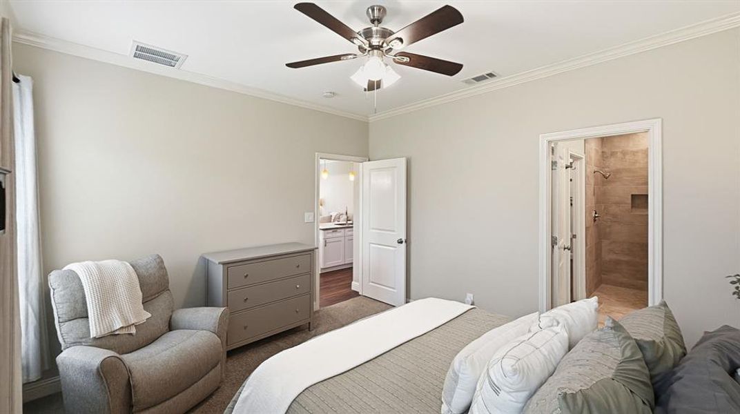 Furnished interior view inside a new home in , Granbury (Image 8). Furnished interior view inside a new home in , Granbury (Image 8).