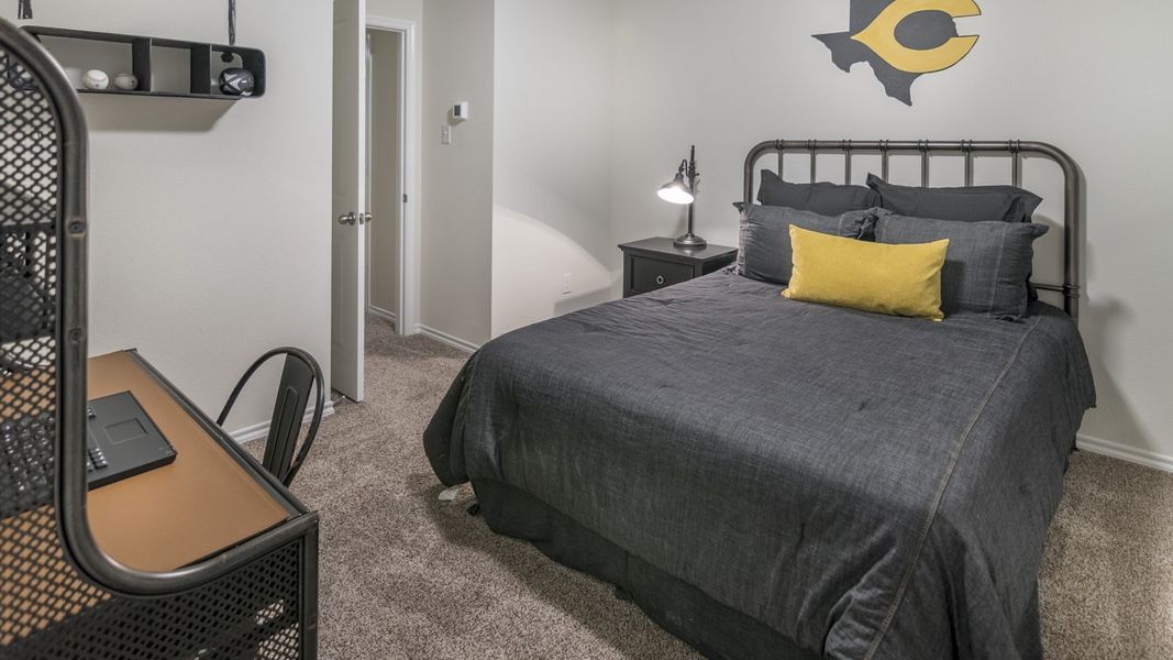 Furnished interior view inside a new home in Wildcat Ranch, Crandall (Image 15).