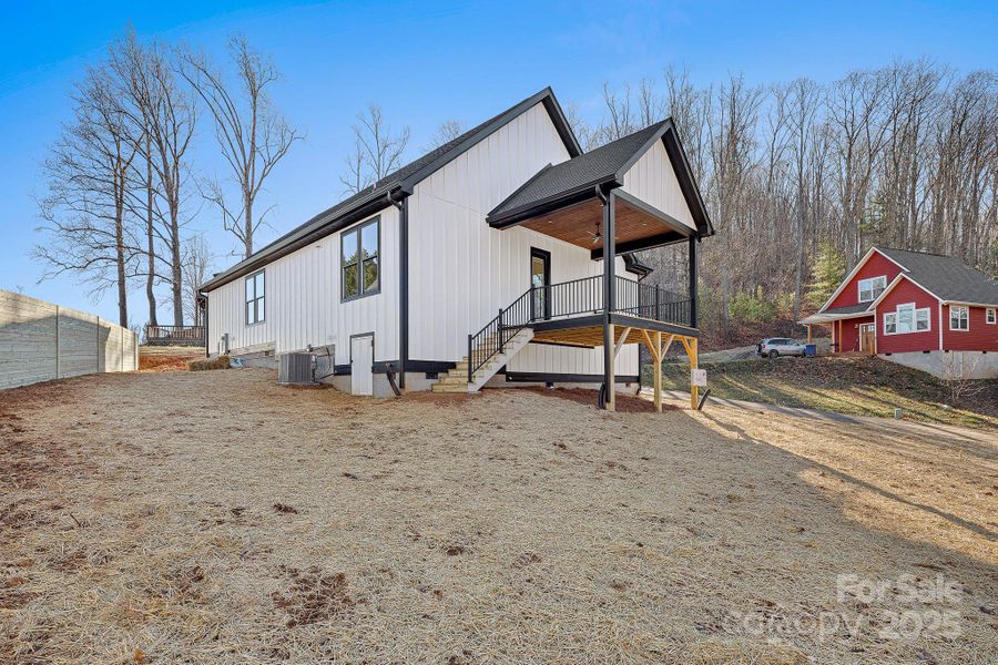 Exterior details and patio area of a home in , Fletcher (Image 4). Exterior details and patio area of a home in , Fletcher (Image 4).