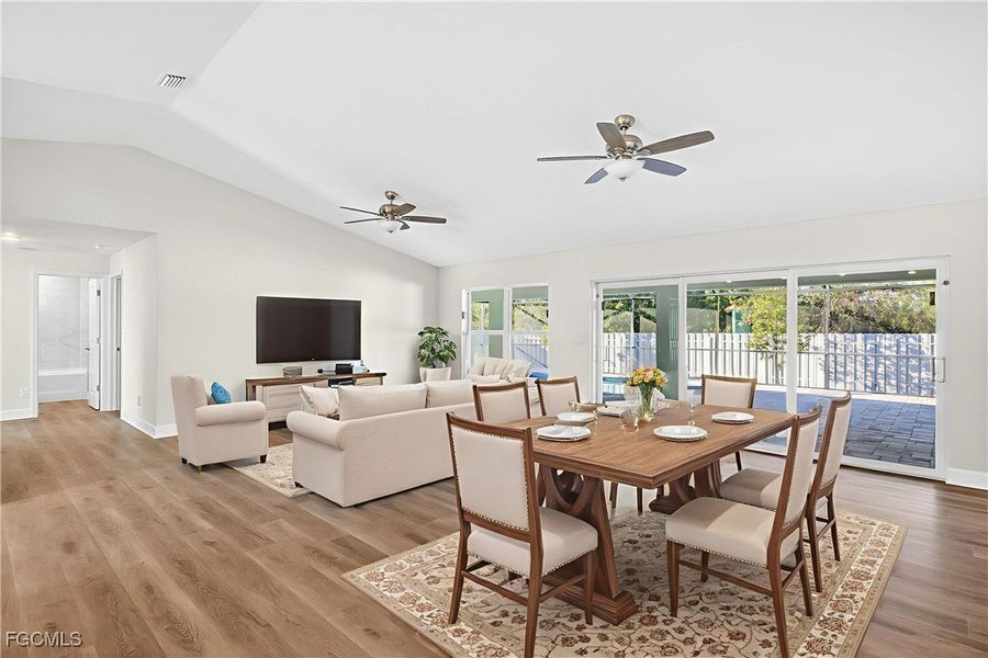 Furnished interior view inside a new home in Cape Coral, Cape Coral (Image 5).