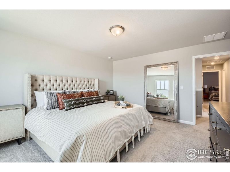 Furnished interior view inside a new home in Waterfield - Single Family Homes, Fort Collins (Image 11). Furnished interior view inside a new home in Waterfield - Single Family Homes, Fort Collins (Image 11).