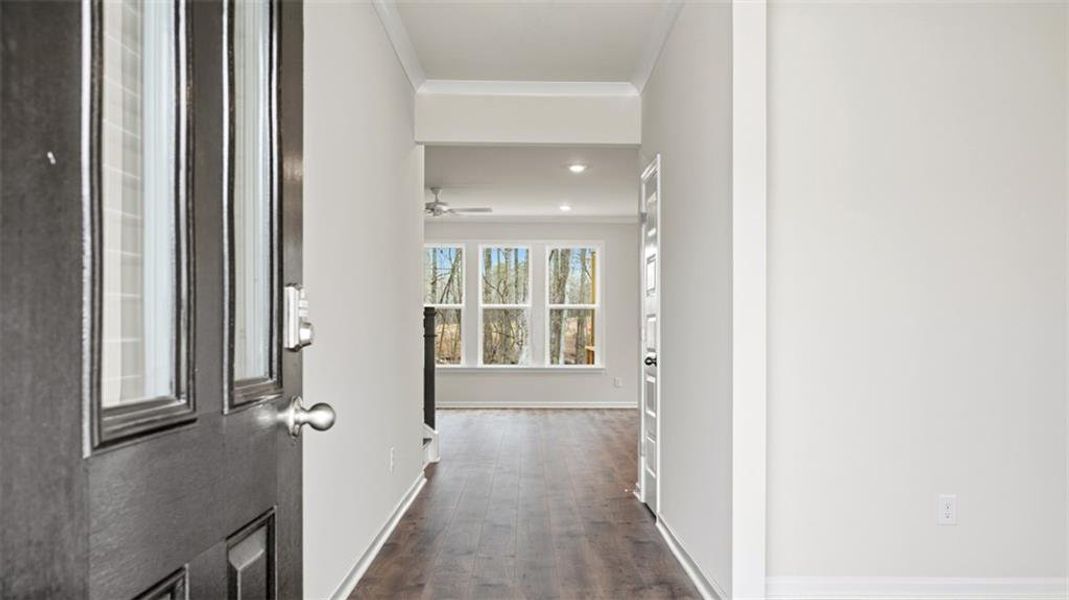 Spacious, unfurnished interior of a new home in Westland, Bogart (Image 16). Spacious, unfurnished interior of a new home in Westland, Bogart (Image 16).