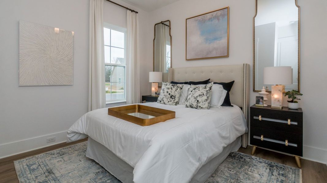 Representative furnished interior of a home built from the The Curator by DRB Elevate. in Brook Run, Fort Mill (Image 21).