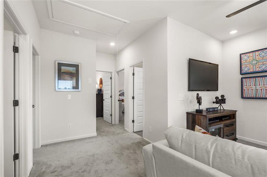 Furnished interior view inside a new home in Varnell Preserve, Dalton (Image 27).