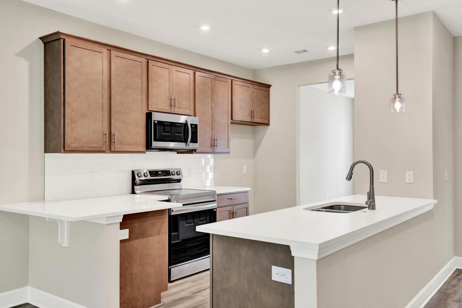 New Haven Townhome A - Kitchen | Ernest Homes  - 238 Haisley Run