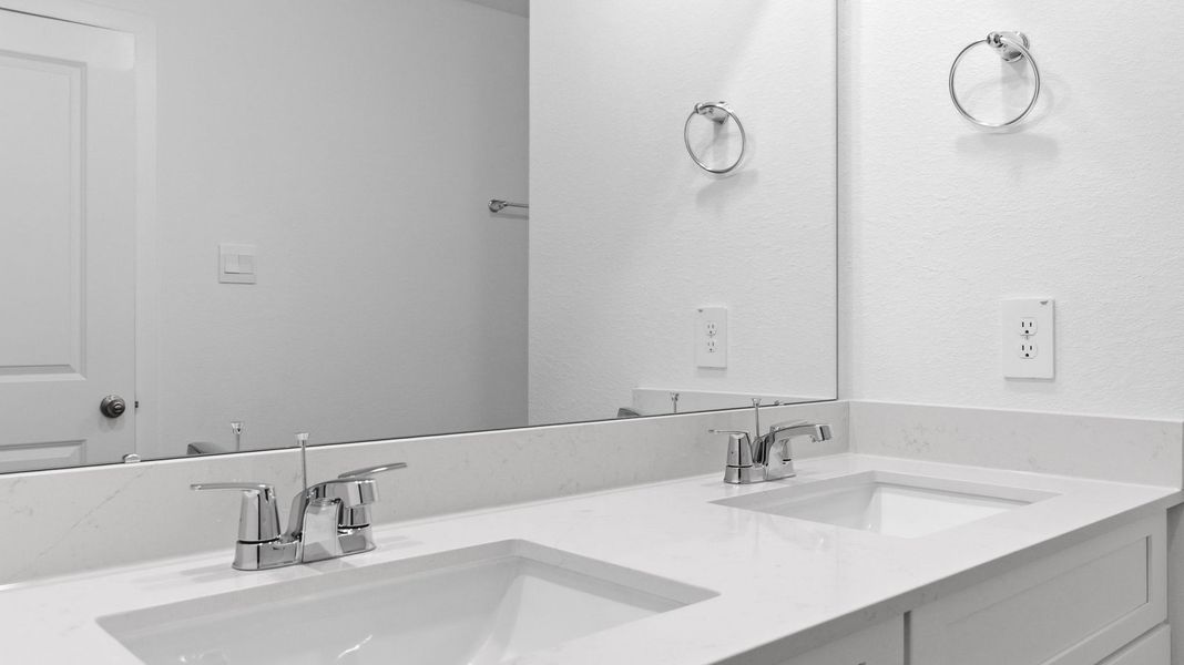 Close-up of interior finishes inside a home in Lakes at Westland Ranch, League City (Image 8).