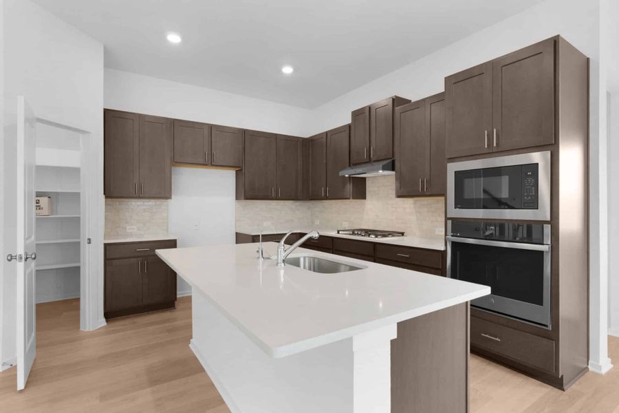 Furnished interior view inside a new home in Briarwood, Elgin (Image 5).