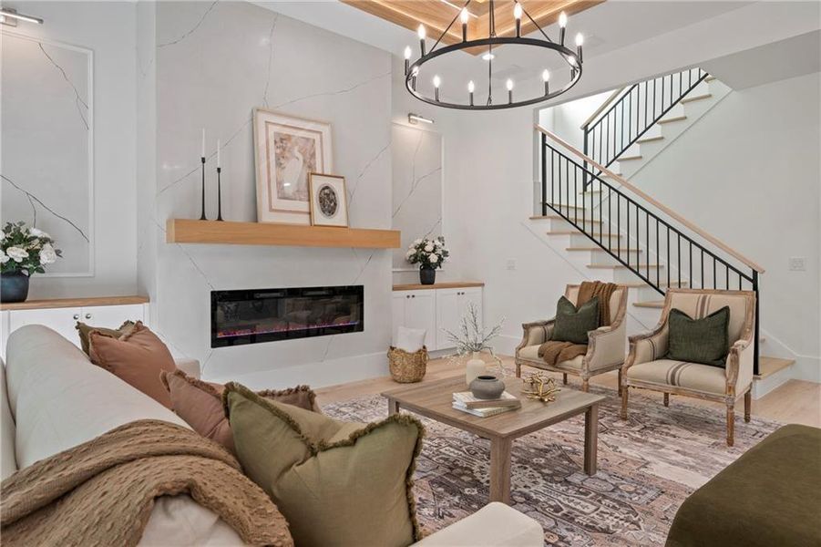 Furnished interior view inside a new home in , Dacula (Image 19). Furnished interior view inside a new home in , Dacula (Image 19).