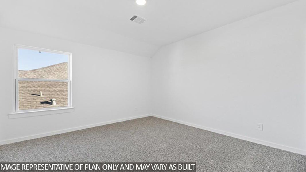 Spacious, unfurnished interior of a new home in Hills of Westlake, Conroe (Image 18).