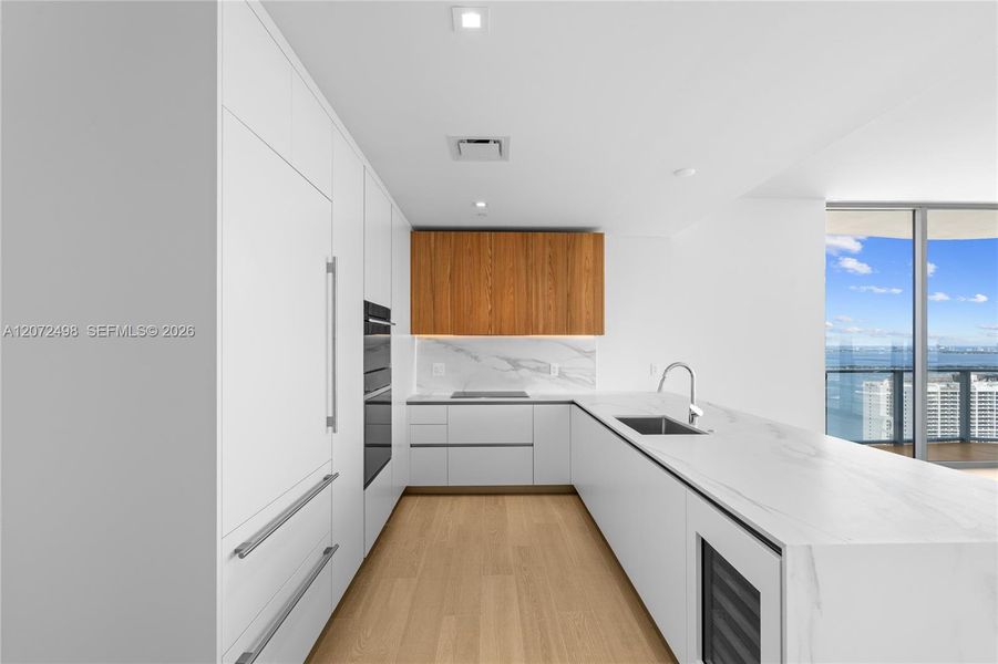 Furnished interior view inside a new home in , Miami (Image 16). Furnished interior view inside a new home in , Miami (Image 16).