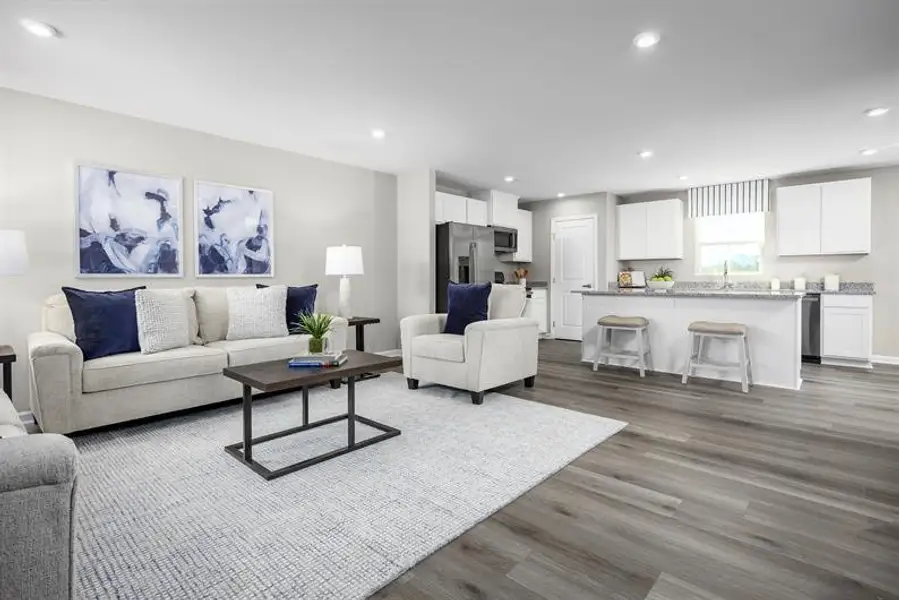 Furnished interior view inside a new home in Evergreen, Cane Ridge (Image 6).