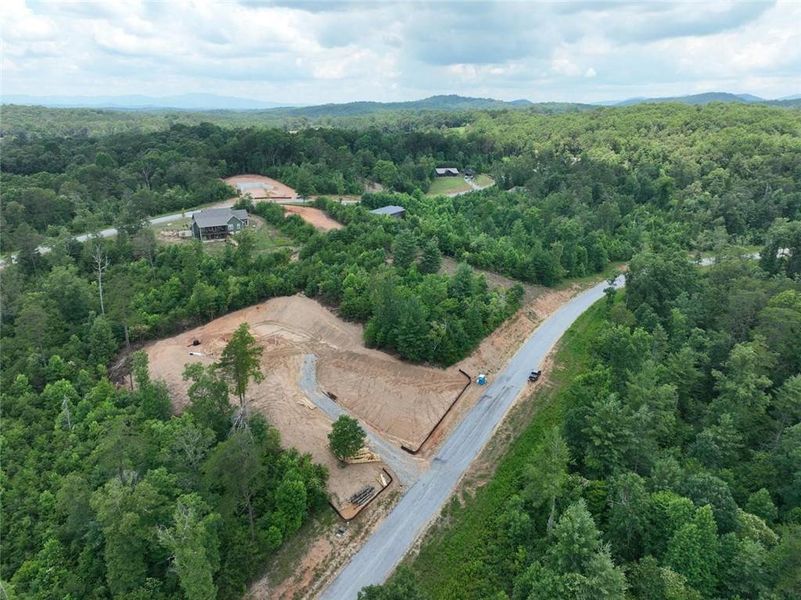 Site preparation for new homesites in Blue Mountain Creek, Morganton (Image 13). Site preparation for new homesites in Blue Mountain Creek, Morganton (Image 13).