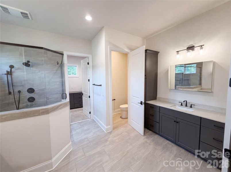 Furnished interior view inside a new home in , Landis (Image 8).