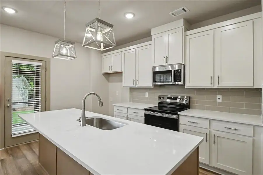 Furnished interior view inside a new home in , Norcross (Image 6).