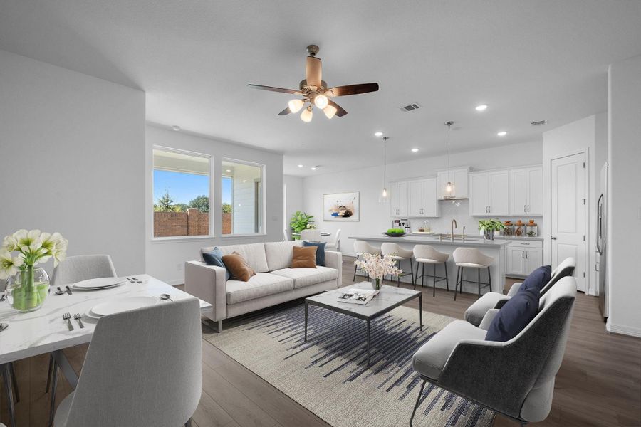 : Sample product photo. Actual exterior and interior selections may vary by homesite. Photo may be virtually staged