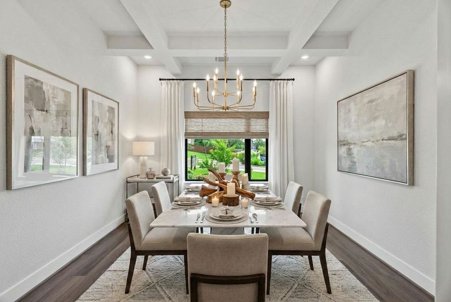 Furnished interior view inside a new home in Riverstone, Georgetown (Image 6).