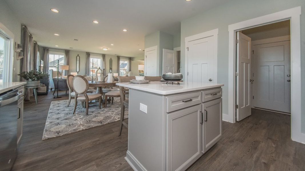 Kitchen of The Cameron Design by DRB Homes