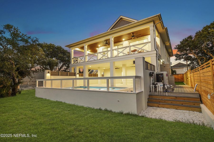 Front exterior of a new home in , St. Augustine, FL, highlighting curb appeal (Image 23).