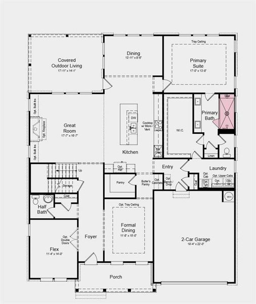 2D floor plan layout of this home in Reserve at Hickory Walk, Kennesaw, GA (Image 3). 2D floor plan layout of this home in Reserve at Hickory Walk, Kennesaw, GA (Image 3).