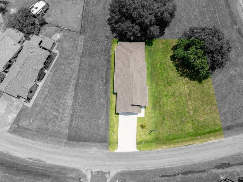 Double lot with room to build another building