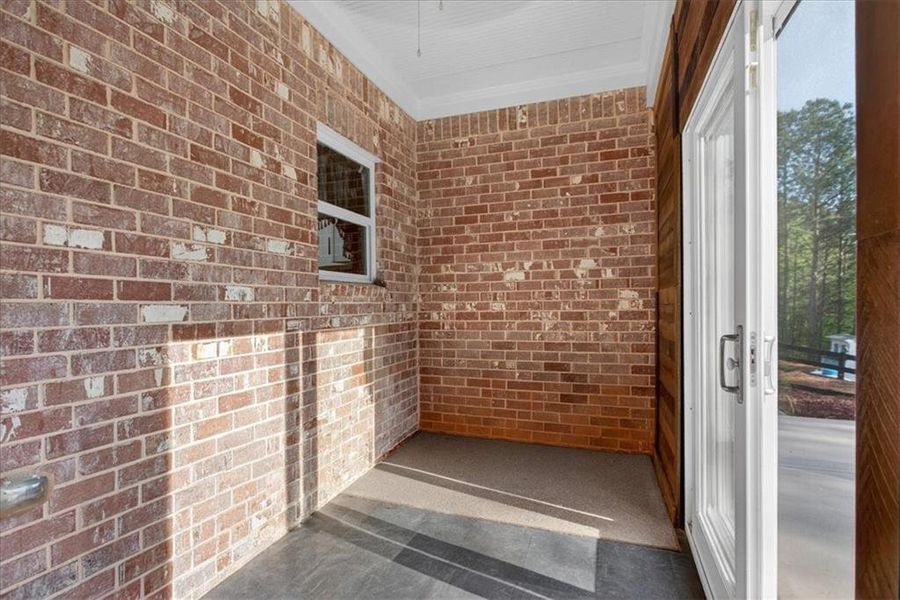 Exterior details and patio area of a home in , Talking Rock (Image 32).