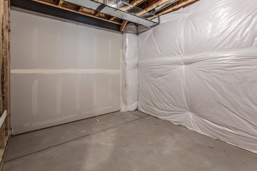 In-progress construction of a new home in Trailside, Timnath, CO (Image 37).