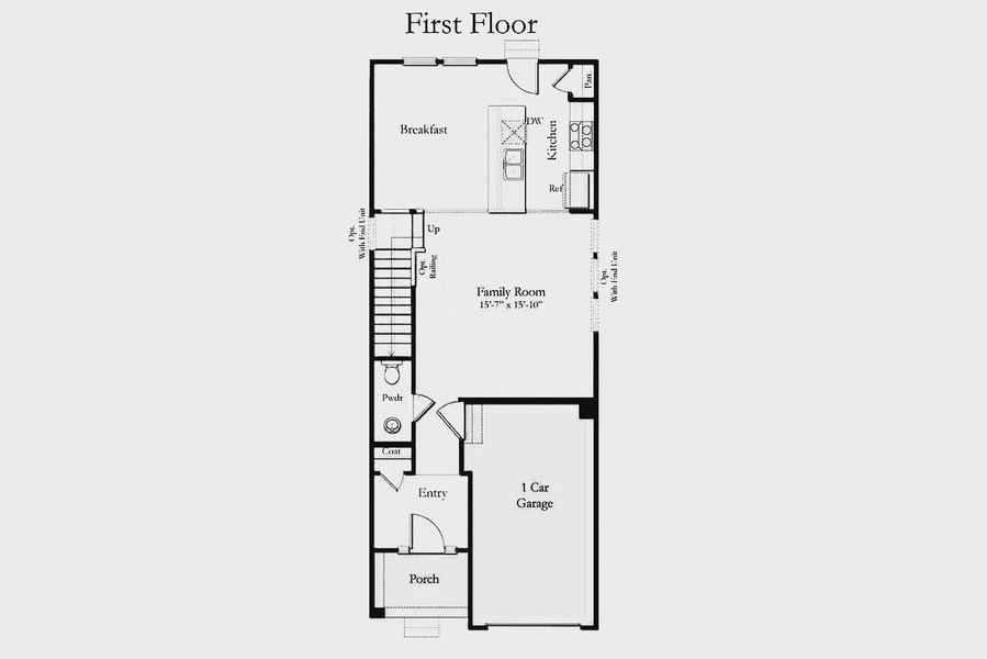 2D floor plan layout of this home in Kensley Grove, Fuquay Varina, NC (Image 1). 2D floor plan layout of this home in Kensley Grove, Fuquay Varina, NC (Image 1).