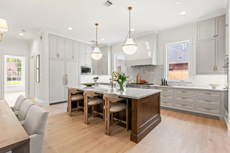 Furnished interior view inside a new home in , Houston (Image 7).