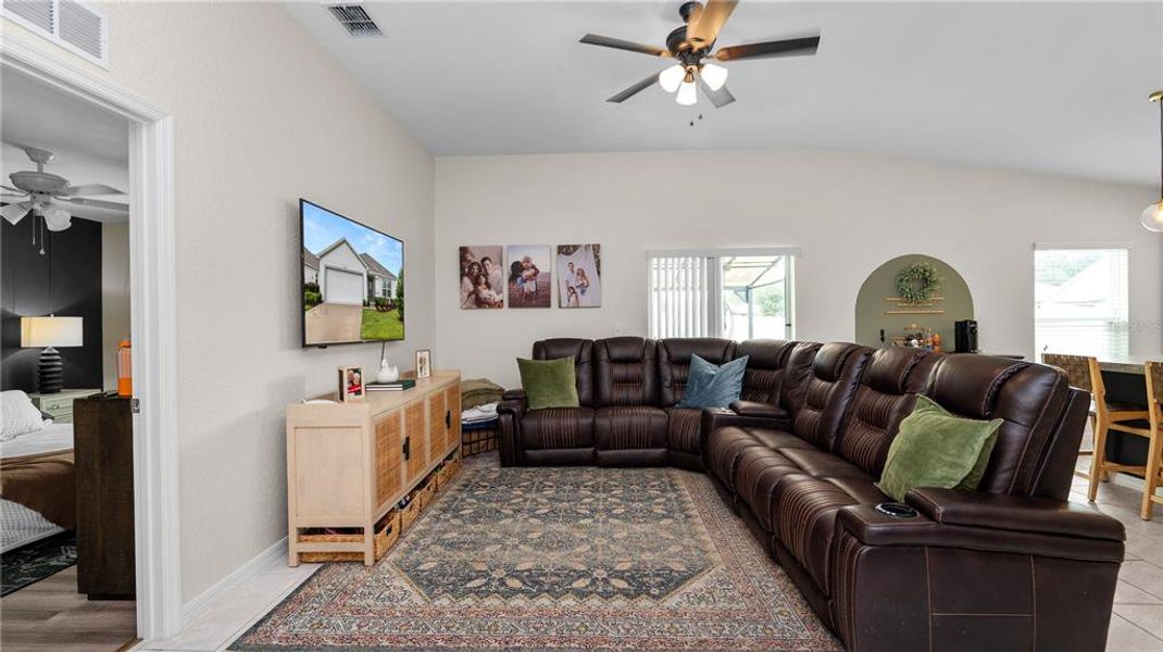 Furnished interior view inside a new home in Gresham Farms Village, Lakeland (Image 6). Furnished interior view inside a new home in Gresham Farms Village, Lakeland (Image 6).