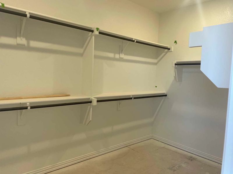 Primary Closet Construction Progress